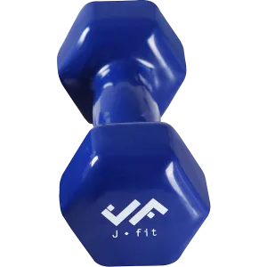 Single Vinyl Dumbbell - Blue 12 lb