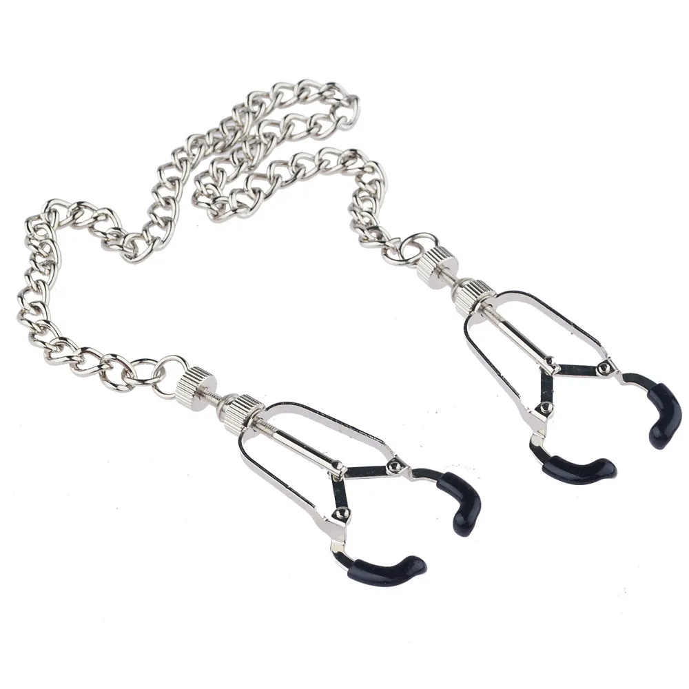 Squeeze and Tease Detachable Nipple Clamps