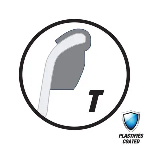 Tectonic 25 Box 1 OZ Coated Lead Clamp On T Series Wheel Weight