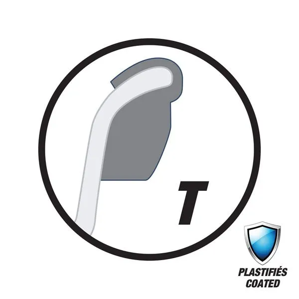 Tectonic 25 Box 1 OZ Coated Lead Clamp On T Series Wheel Weight