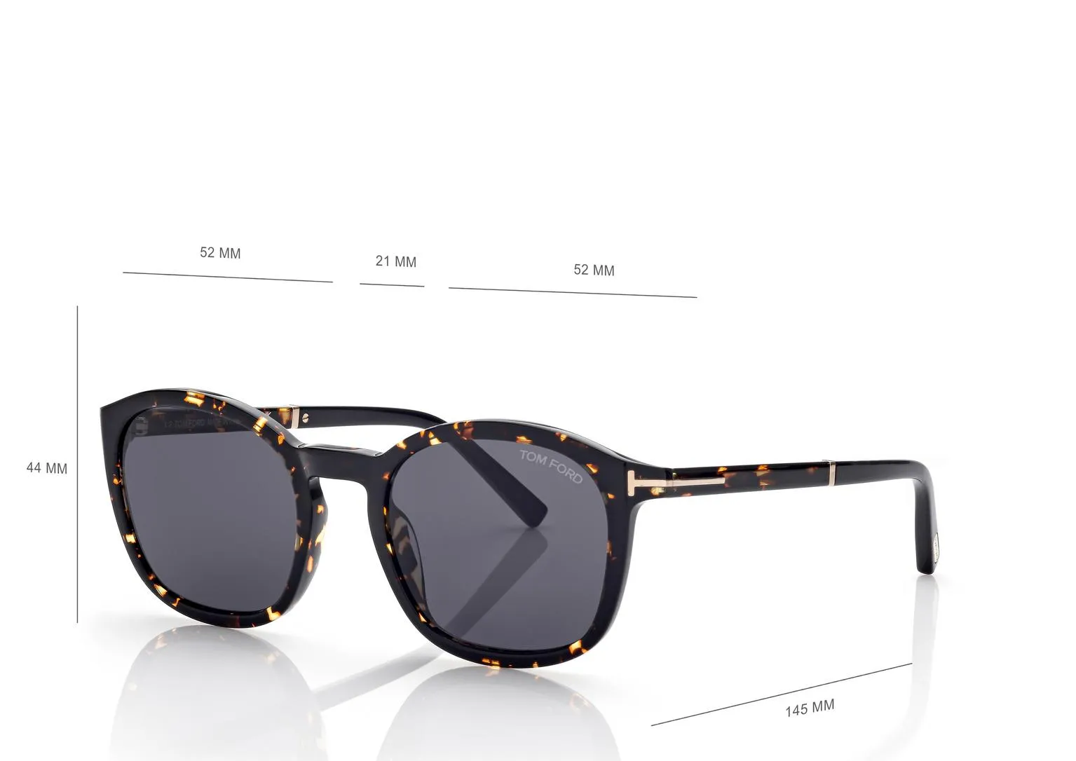 Tom Ford Jayson Sunglasses in Dark Havana