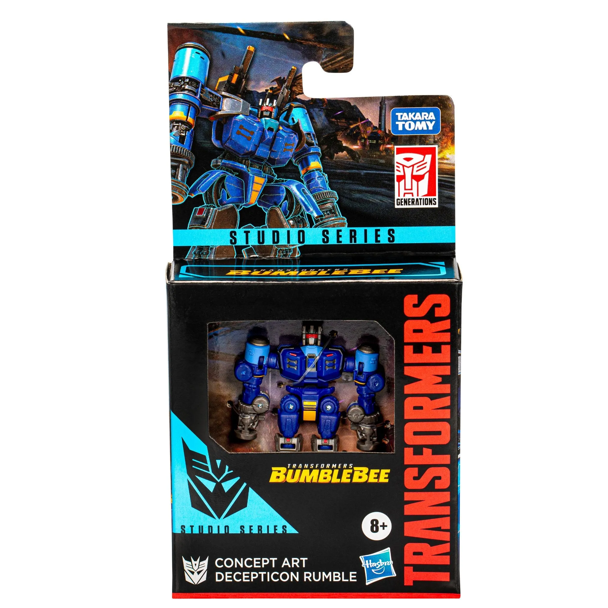 Transformers Studio Series Core Transformers: Bumblebee Concept Art Decepticon Rumble