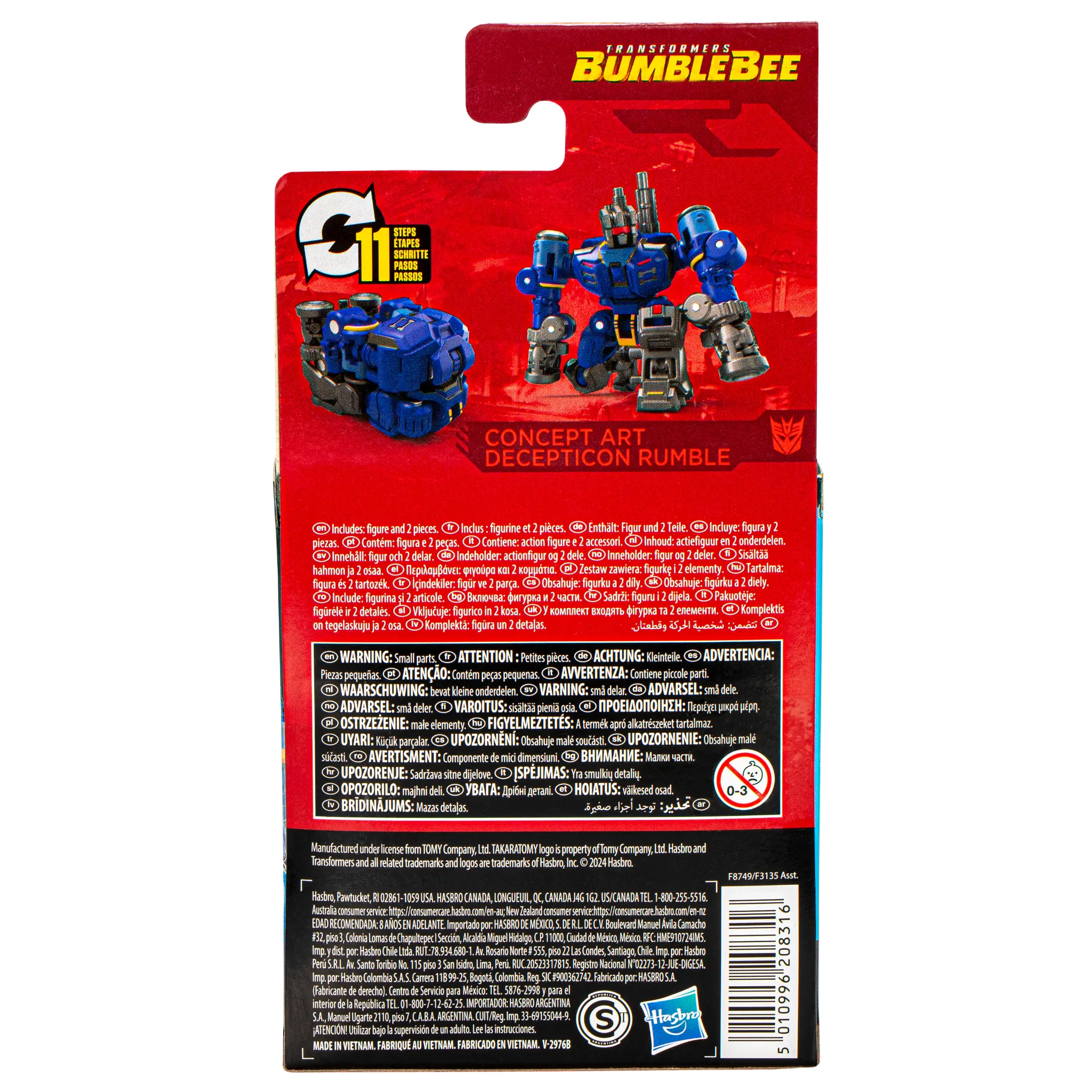 Transformers Studio Series Core Transformers: Bumblebee Concept Art Decepticon Rumble