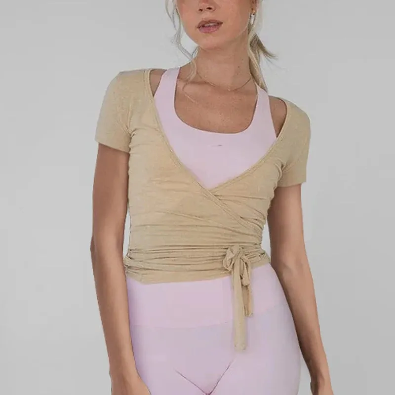 Wrap Around Tie Up Top And Pants Set