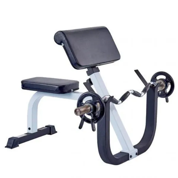 York Barbell FTS Seated Preacher Curl